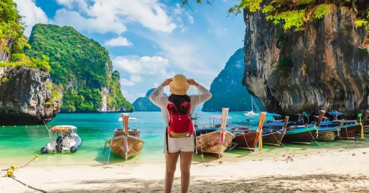 Thailand passport entry stamps