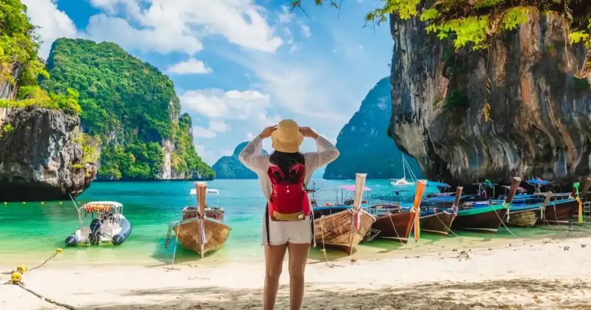 Thailand passport entry stamps